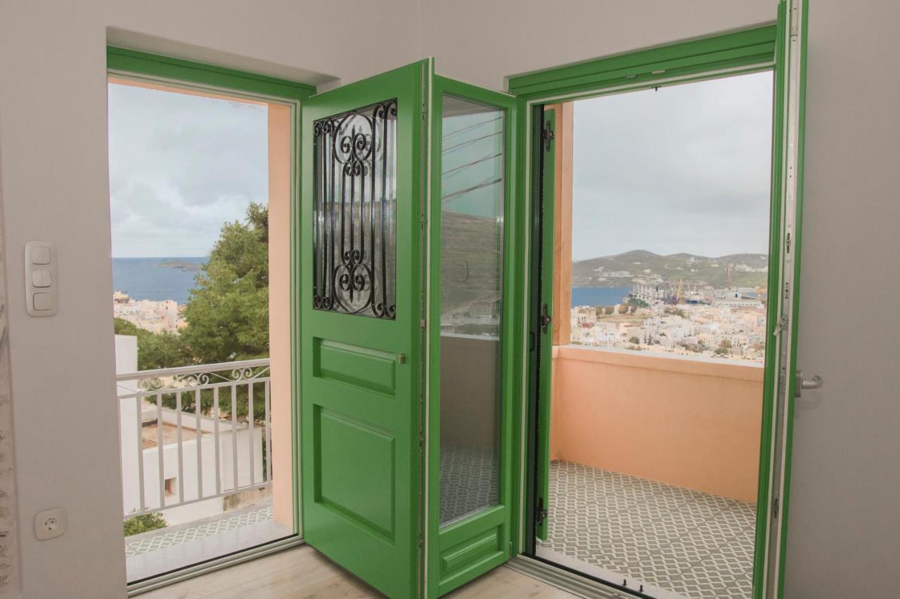 Appartement Ano Siroa à Áno Sýros Extérieur photo